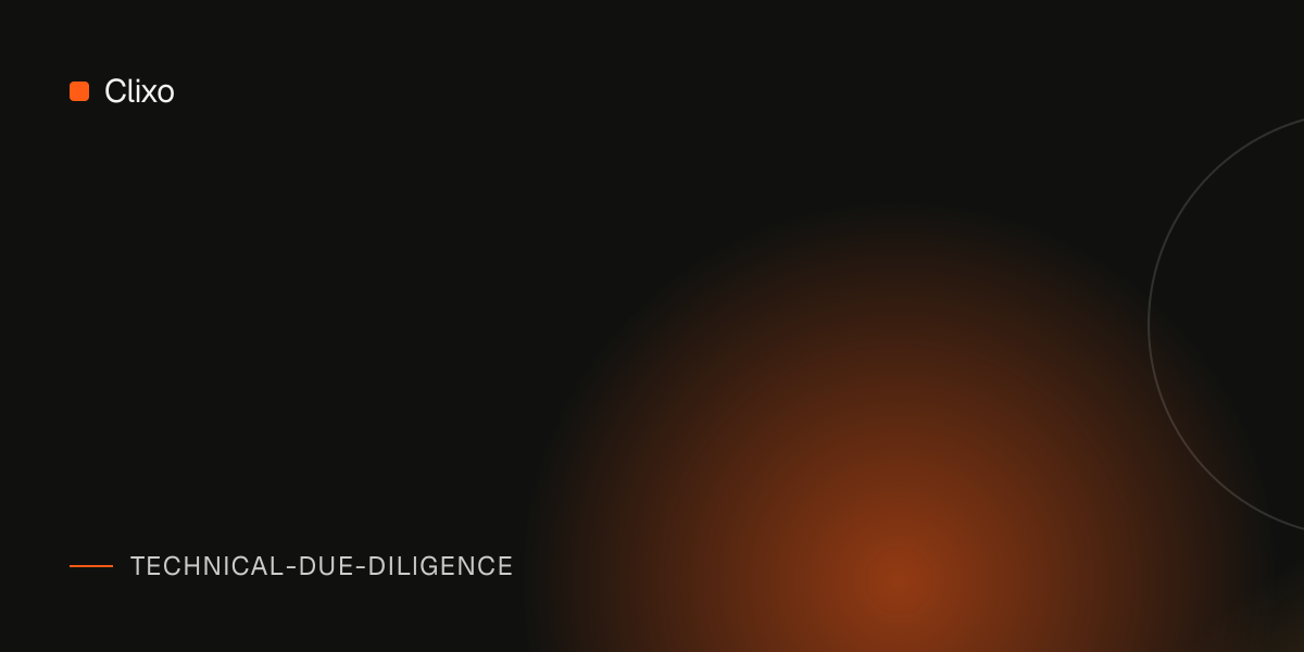 6 Common Mistakes Founders Make During Technical Due Diligence — Clixo
