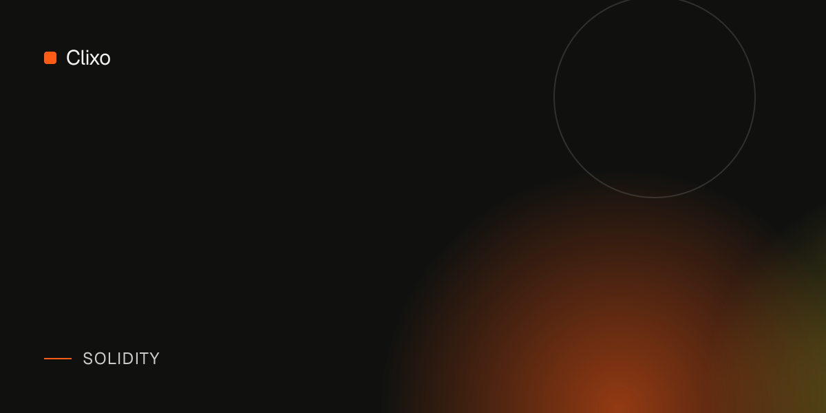 Common Solidity Mistakes That Waste Gas and Compromise Security — Clixo
