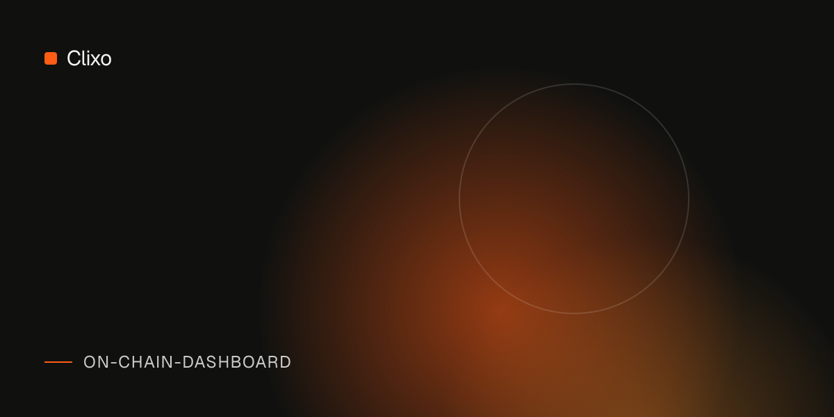 Designing an On-Chain Data Dashboard: What to Show, What to Skip — Clixo