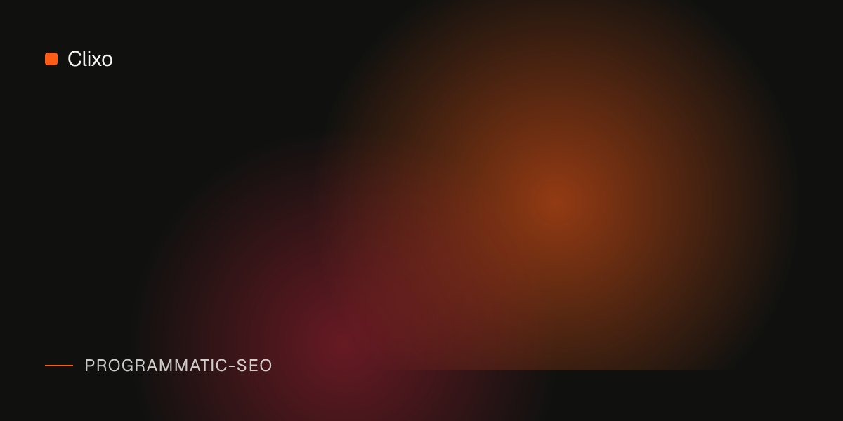 Programmatic SEO vs Editorial Content for SaaS: How to Choose — Clixo
