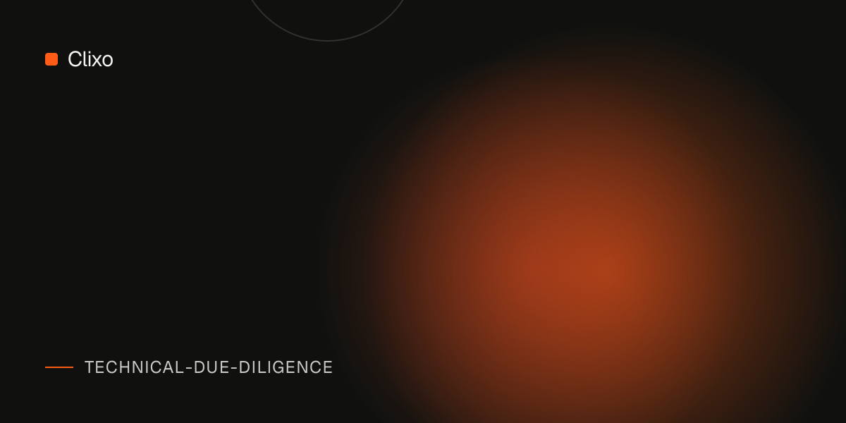 Red Flag Report vs. Full Technical Due Diligence: Which One Do You Need? — Clixo