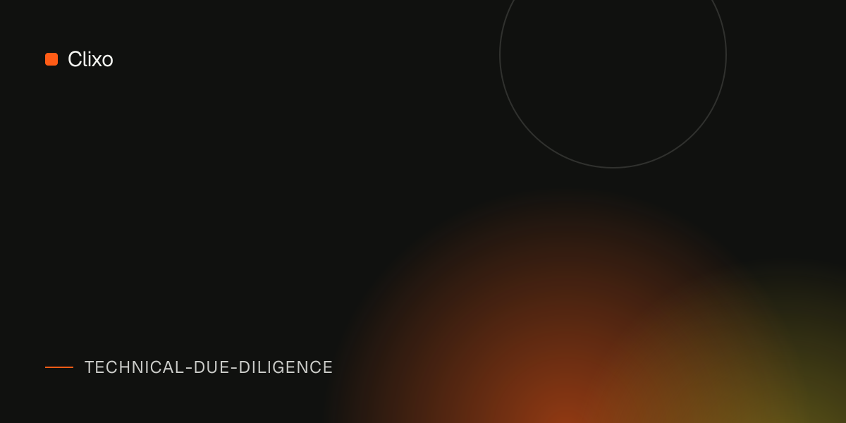 How Much Does a Technical Due Diligence Audit Cost? — Clixo