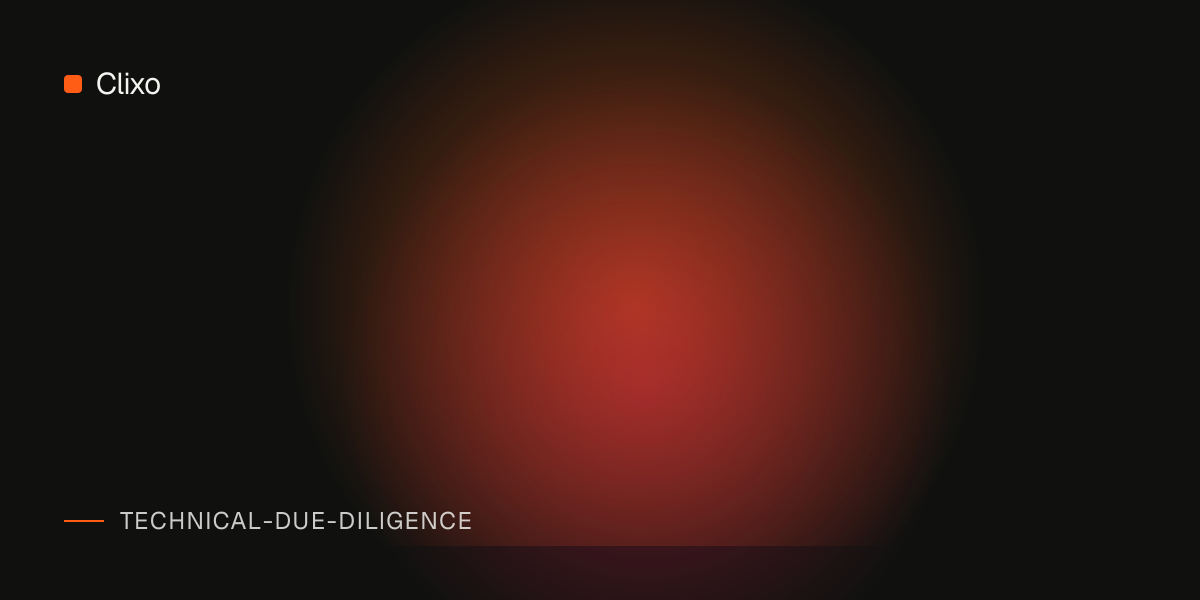 Technical Due Diligence FAQ: What Investors and Acquirers Ask Most — Clixo